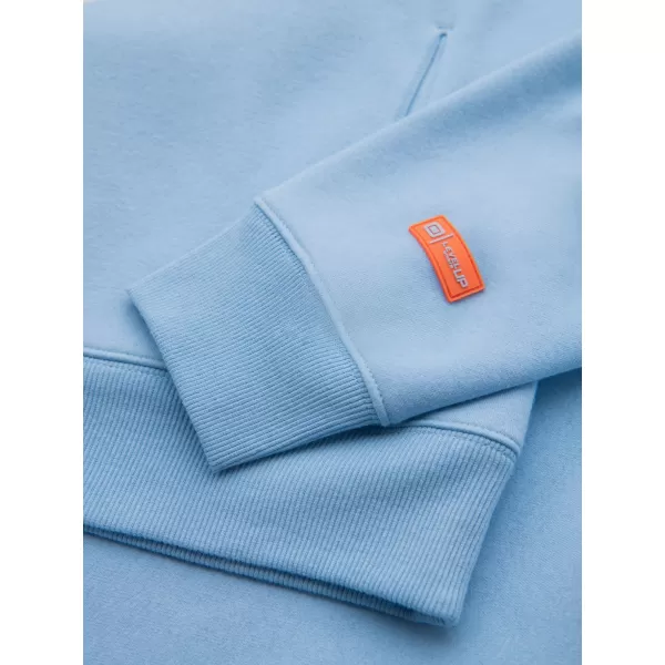  Pánska mikina OMBRE OU-SNBC-0105 MODRÁ 