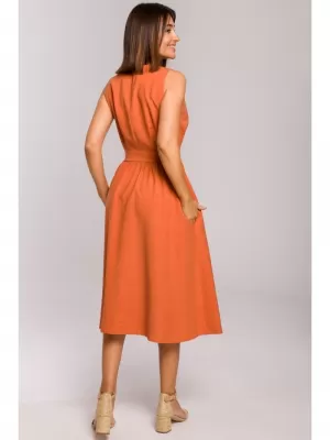 Šaty STYLOVE S224 ORANŽOVÁ