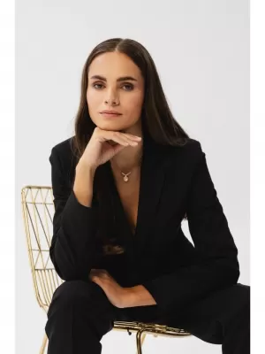 Dámska bunda STYLOVE S353 ČIERNA