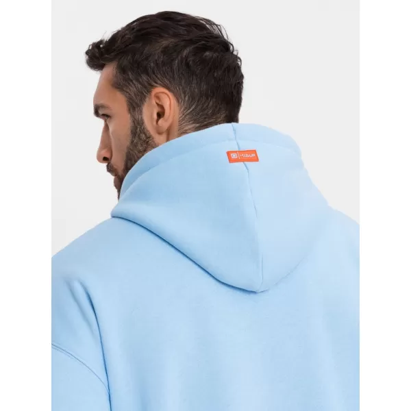  Pánska mikina OMBRE OU-SNBC-0105 MODRÁ 