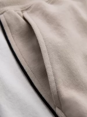 Pánske šortky OMBRE OM-SRSK-0182 BÉŽOVÁ