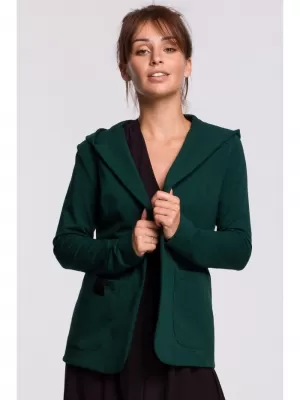 Dámska bunda BEWEAR B180 TMAVO ZELENÁ