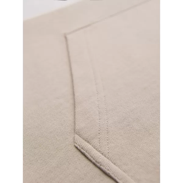  Pánska mikina OMBRE OM-SSNZ-0225 BÉŽOVÁ 