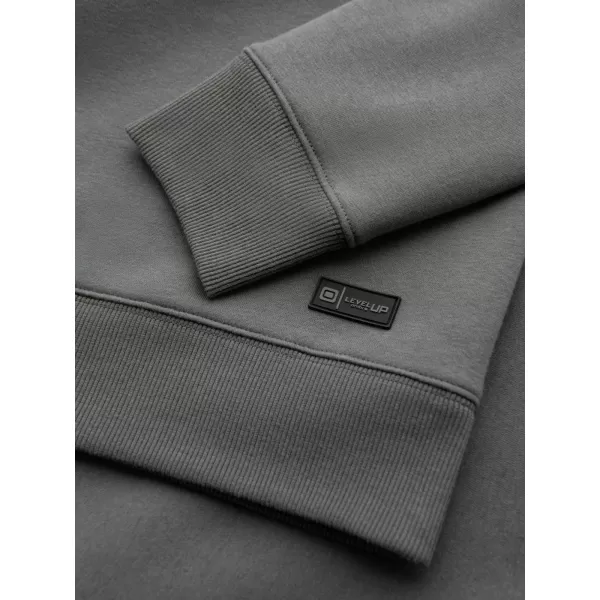  Pánska mikina OMBRE OU-SNBC-0104 SIVÁ 