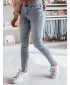 Dámske džínsy DSTREET ZIPSKINS UY2385 SVETLO MODRÁ