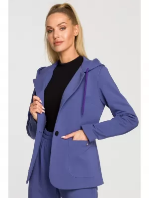 Dámska bunda MOE M691 INDIGO
