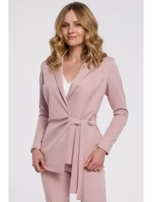 Dámska bunda MAKOVER K056 KREPOVO RUŽOVÁ