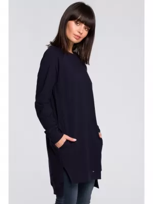 Dámska mikina BEWEAR B101 NÁMORNÍCKA MODRÁ