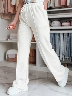 Dámske tepláky DSTREET DRESSANIK UY2703 BIELA