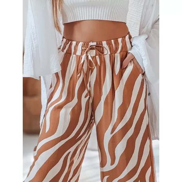  Dámske nohavice DSTREET ZEBRAVIBE UY2655 VIACFAREBNÝ 