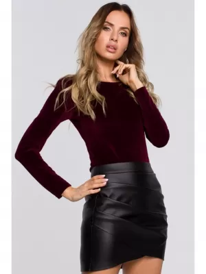 Ženské body MOE M567 GAŠTANOVÉ