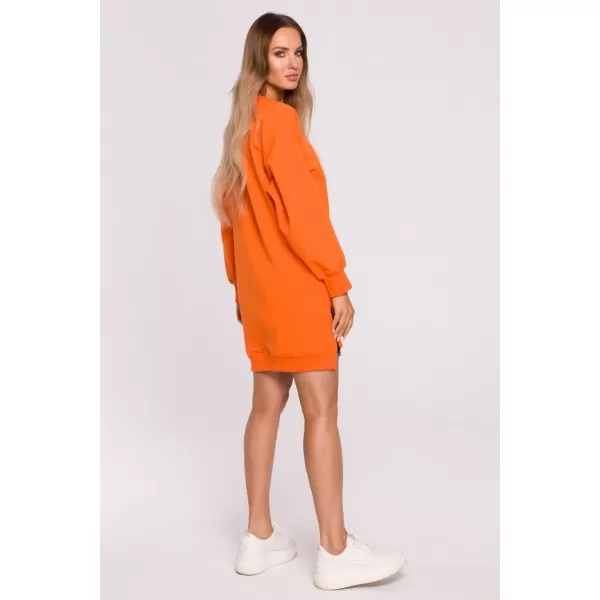  Dámska mikina MOE M676 ORANŽOVÁ 