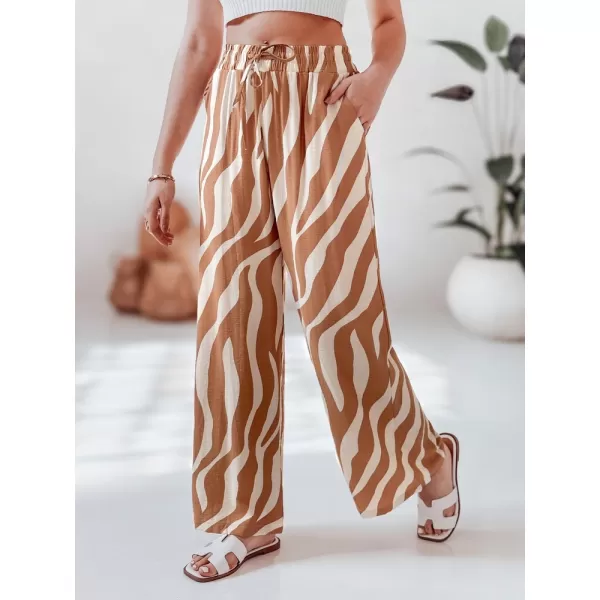  Dámske nohavice DSTREET ZEBRAVIBE UY2655 VIACFAREBNÝ 