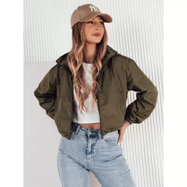  Dámska bunda DSTREET GRAUS TY4223 ZELENÁ 