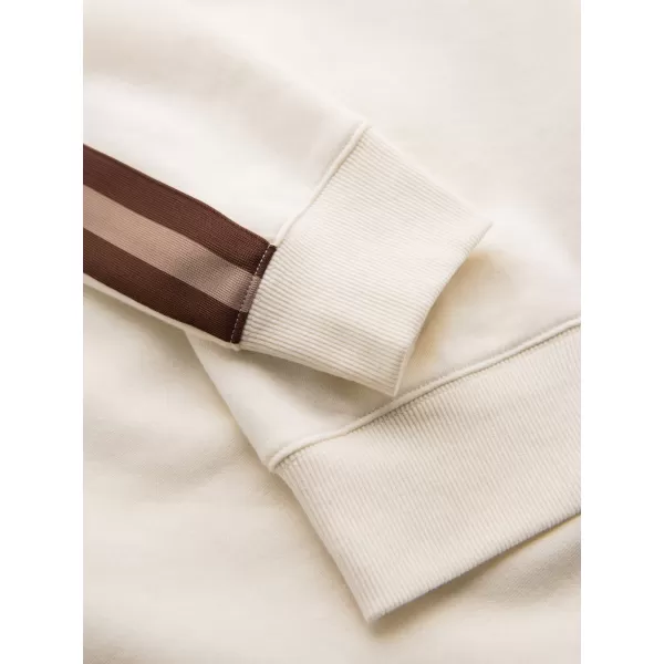  Pánska mikina OMBRE OM-SSZP-0219 KRÉM 