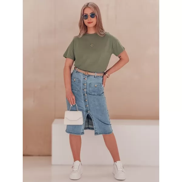  Dámske tričko DSTREET FLORTA RY2556 ZELENÁ 