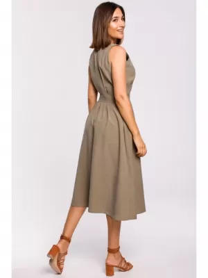 Šaty STYLOVE S224 KAKI
