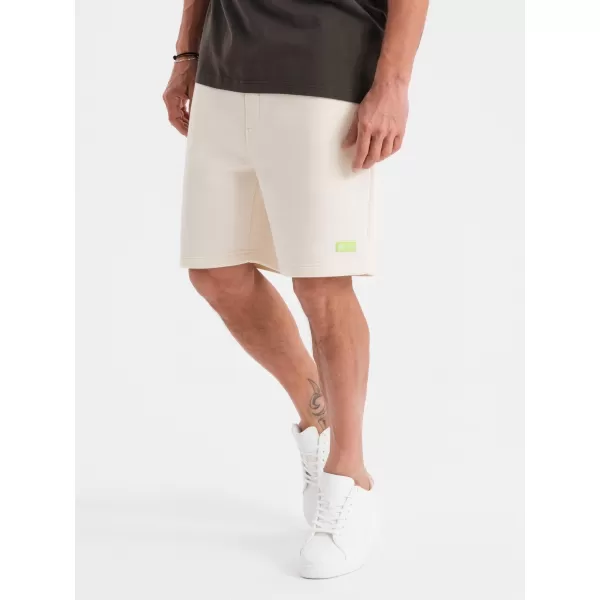  Pánske kraťasy OMBRE OU-SRBC-0101 SMOTANA 