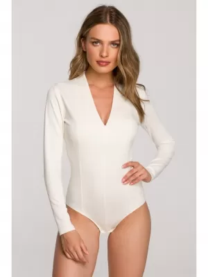 Ženské body STYLOVE S327 ECRU