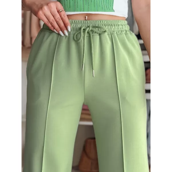  Dámske nohavice DSTREET DRESSANIK UY2698 ZELENÝ 