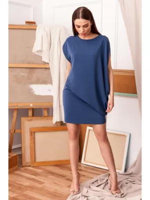 Šaty STYLOVE S262 MODRÁ