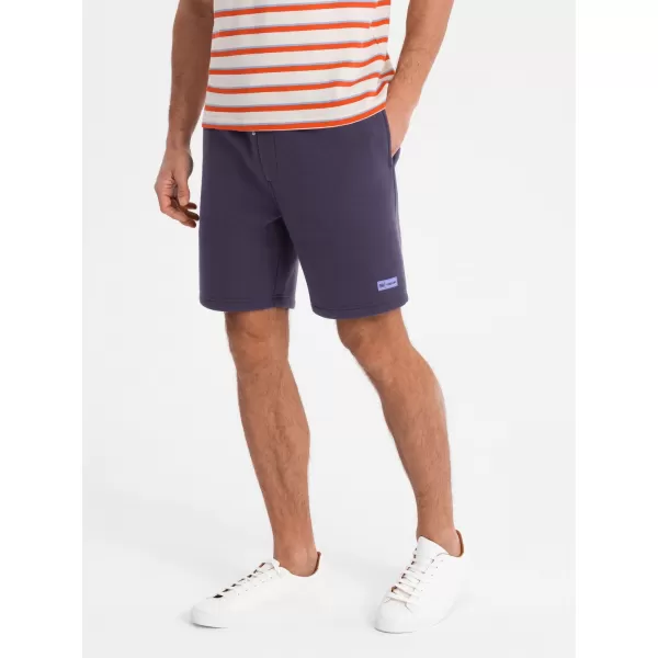  Pánske kraťasy OMBRE OU-SRBC-0101 FIALOVÝ 