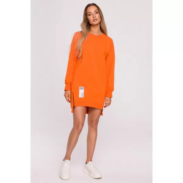  Dámska mikina MOE M676 ORANŽOVÁ 