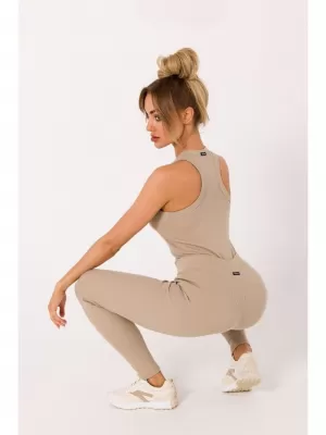 Dámske legíny MOE M734 BÉŽOVÁ