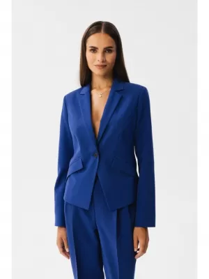 Dámska bunda STYLOVE S353 KRÁĽOVSKÁ MODRÁ