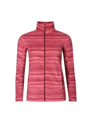 Dámska mikina fleece ALPINE PRO SIUSA 2 ČERVENÝ