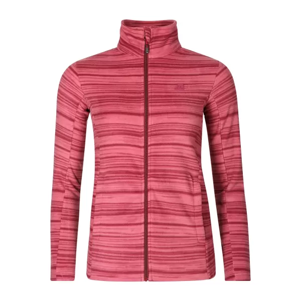  Dámska mikina fleece ALPINE PRO SIUSA 2 ČERVENÝ 