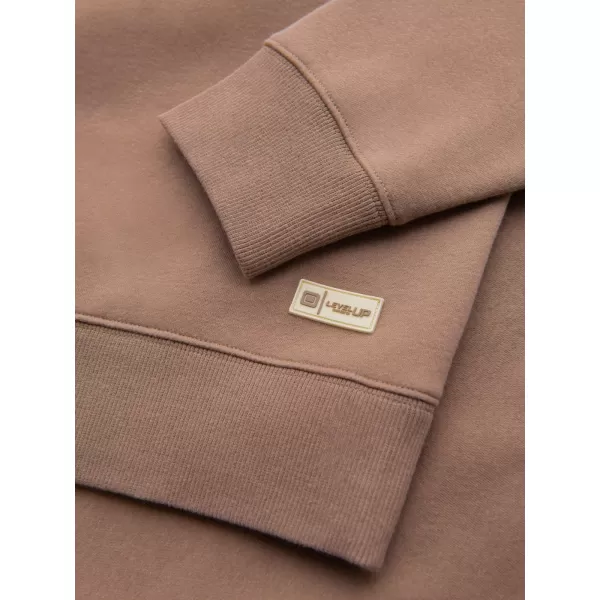  Pánska mikina OMBRE OU-SNBC-0104 HNEDÁ 