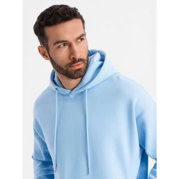  Pánska mikina OMBRE OU-SNBC-0105 MODRÁ 