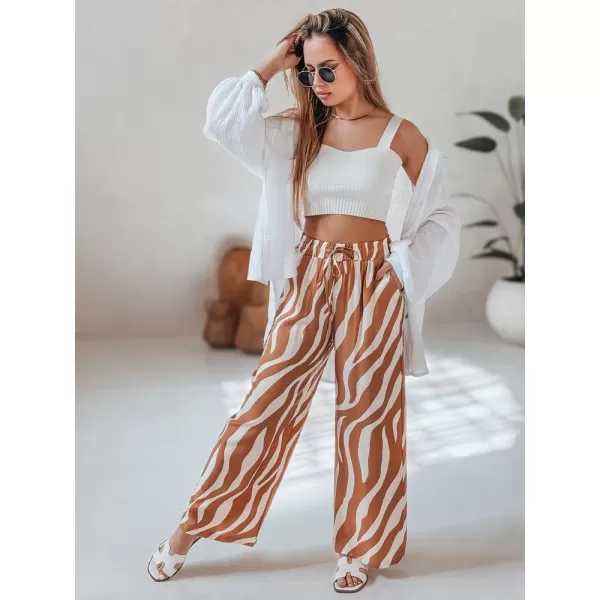  Dámske nohavice DSTREET ZEBRAVIBE UY2655 VIACFAREBNÝ 