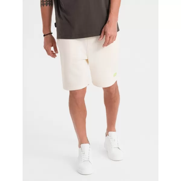  Pánske kraťasy OMBRE OU-SRBC-0101 SMOTANA 