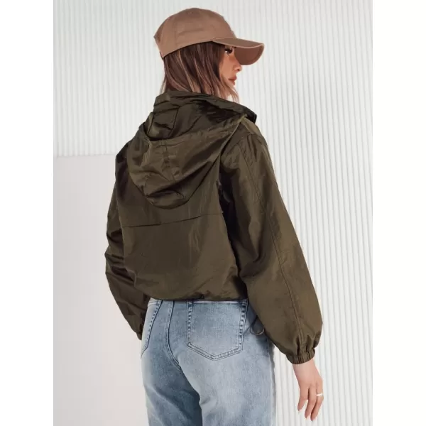  Dámska bunda DSTREET GRAUS TY4223 ZELENÁ 
