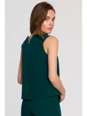 Dámska blúzka STYLOVE S257 ZELENÁ