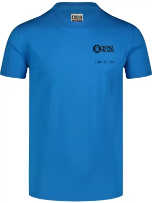 Pánske tričko NORDBLANC DOMESTIQUE NBSMT8148 MODRÁ
