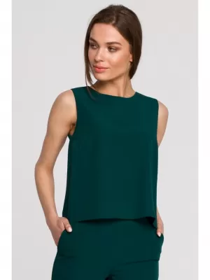 Dámska blúzka STYLOVE S257 ZELENÁ