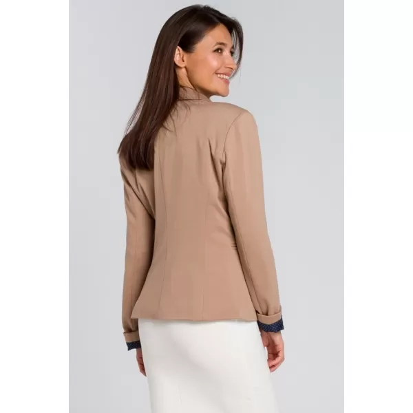  Dámska bunda STYLOVE S154 BÉŽOVÁ 