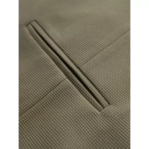  Pánska vesta OMBRE OM-BLZV-0144 OLIVOVÝ 