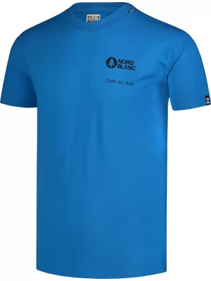 Pánske tričko NORDBLANC DOMESTIQUE NBSMT8148 MODRÁ