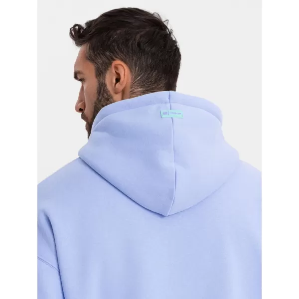  Pánska mikina OMBRE OU-SNBC-0105 LEVANDUĽA 
