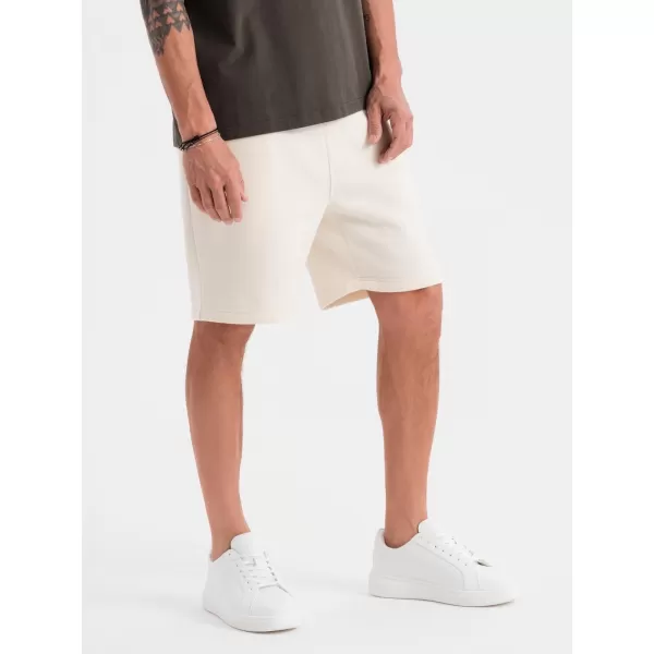  Pánske kraťasy OMBRE OU-SRBC-0101 SMOTANA 