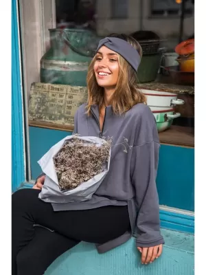 Dámska čelenka BEWEAR B216 ANTHRACITE SIVÁ