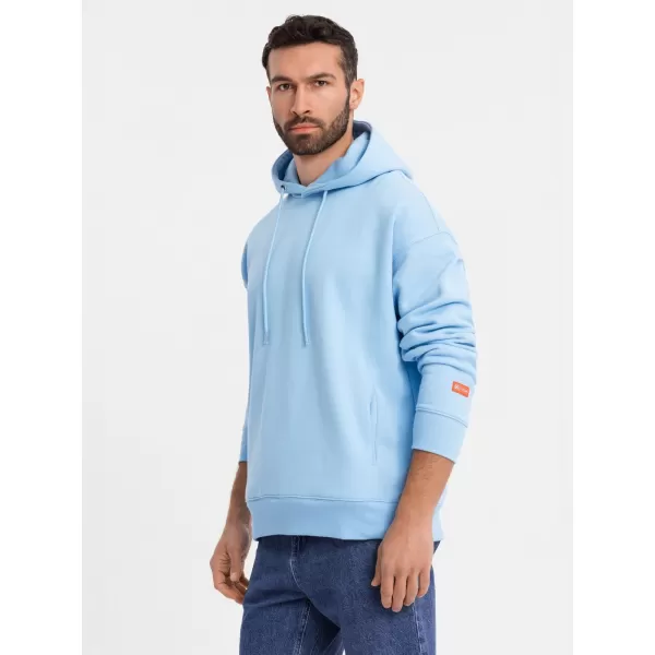  Pánska mikina OMBRE OU-SNBC-0105 MODRÁ 