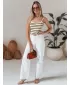 Ženské body DSTREET RY2899 BÉŽOVÁ
