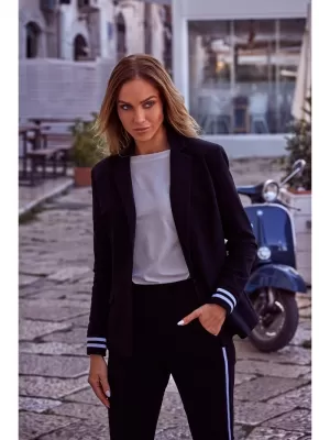 Dámska bunda MOE M459 ČIERNA