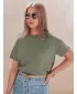 Dámske tričko DSTREET FLORTA RY2556 ZELENÁ