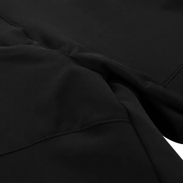  Dámske šortky softshell ALPINE PRO BAKA ČIERNY 